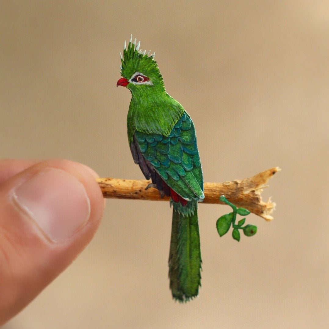 Papercut bird